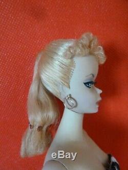Vintage barbie ponytail blond 1959 #1 with TM box, original TM Stand
