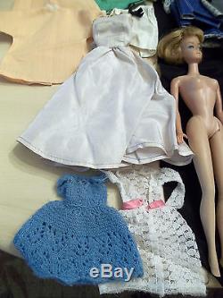 Vintage lot of BarbieFrancieSkipperTutti Dolls, Clothes & Accessories