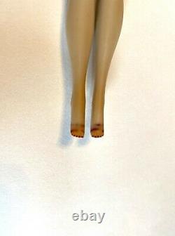 Vintage ponytail barbie doll 3 brunette hair brown eyeshadow Mattel Beautful