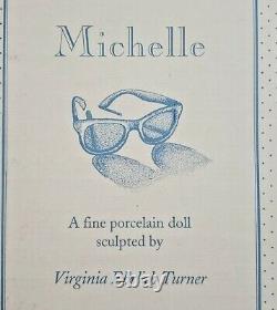 Virginia Ehrlich Turner Porcelain Doll Michelle Heritage Dolls 1991