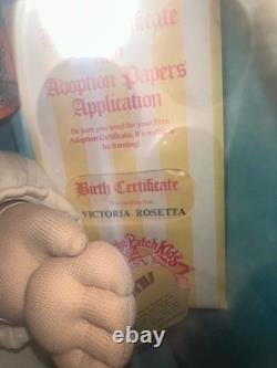 Vntg Cabbage Patch Kid Victoria Rosetta Circus Kid Collectible Toys New Valuable