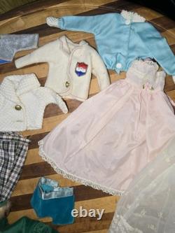 Vogue Jill Doll Clothes and Accessories Lot Vintage 1950s Tagged 30+