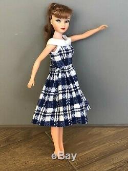 Vtg 1960's Uneeda MISS SUZETTE with Original Dress! Barbie Doll Clone