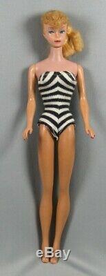 Vtg 1960s Ponytail Barbie Doll Mattel MCMLVIII