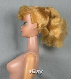 Vtg 1960s Ponytail Barbie Doll Mattel MCMLVIII