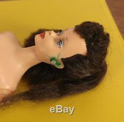 Vtg. 60s Barbie lot Mod Doll Case and Clothing Black Label Twist & Turn Some Tlc