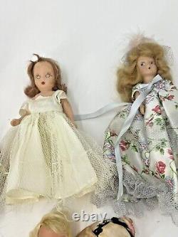 Vtg Bisque Storybook Dolls PLEASE READ