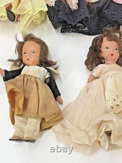 Vtg Bisque Storybook Dolls PLEASE READ