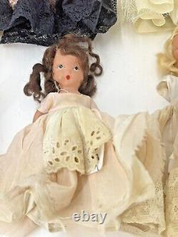 Vtg Bisque Storybook Dolls PLEASE READ