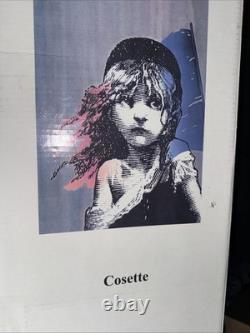 Vtg RARE Les Miserables Porcelain Doll Little Cosette #725