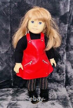 Vtg Rare American Girl Doll Pleasant Company Blue Eyes Auburn Strawberry Blonde