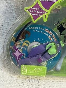 WINX Club Tecna Fairy Doll 2004 Season 1 DVD COMPLETE Lights Up NIB