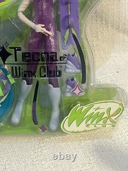 WINX Club Tecna Fairy Doll 2004 Season 1 DVD COMPLETE Lights Up NIB