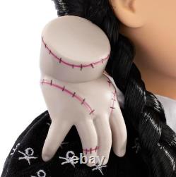 Wednesday Addams Collector Doll with Black Hairfor Christmas Gift -Free Shipping