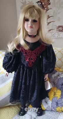 World Gallery Patricia Loveless Sophia Large 32 Doll Long Blonde Hair Dimple RA