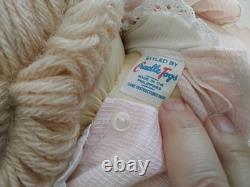 Xavier Roberts Soft Sculpture Cabbage Patch Kids Doll 1983 Little People Papers