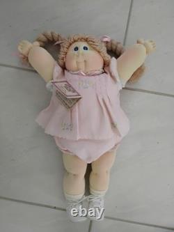Xavier Roberts Soft Sculpture Cabbage Patch Kids Doll 1983 Little People Papers