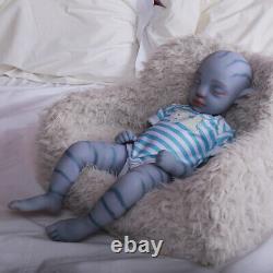 Xmas Gifts Silicone Dolls Avatar Baby Dolls 18.5 Reborn Boy Dolls Cute Baby US