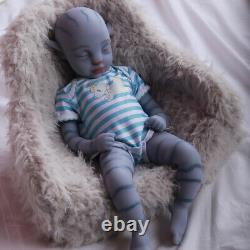 Xmas Gifts Silicone Dolls Avatar Baby Dolls 18.5 Reborn Boy Dolls Cute Baby US