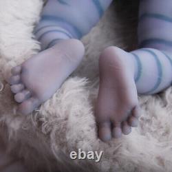 Xmas Gifts Silicone Dolls Avatar Baby Dolls 18.5 Reborn Boy Dolls Cute Baby US