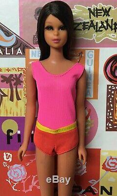 Yes its Vintage! Barbie Cousin Sun Sun Set Japanese Malibu Francie Doll byApril