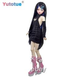 Yutotue 1/3 BJD Doll Toy 22 inch Blue Eyes Large Female Doll with Dress Shoes Wigs