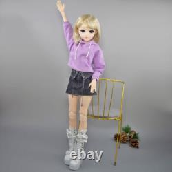 Yutotue 1/3 BJD Doll Toy 60cm Fashion Doll Large Girl Doll with Clothes Shoes Set