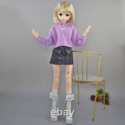 Yutotue 1/3 BJD Doll Toy 60cm Fashion Doll Large Girl Doll with Clothes Shoes Set