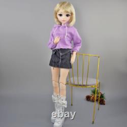 Yutotue 1/3 BJD Doll Toy 60cm Fashion Doll Large Girl Doll with Clothes Shoes Set