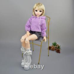 Yutotue 1/3 BJD Doll Toy 60cm Fashion Doll Large Girl Doll with Clothes Shoes Set