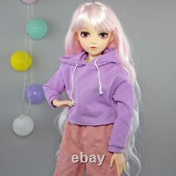 Yutotue 60cm Girl Doll Toy with Clothes Pants Shoes Set Eyes Changeable BJD Doll
