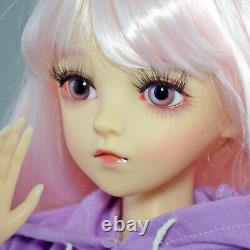Yutotue 60cm Girl Doll Toy with Clothes Pants Shoes Set Eyes Changeable BJD Doll